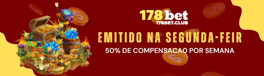 Promoções ativas de bônus no 178BET cassino